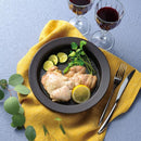 お皿 プレート 電子レンジ対応 オーブン対応 直火対応 調理皿 時短 調理 料理 皿 20cm おしゃれ スタイリッシュ シンプル 【納期A】【toh-349298】