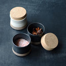 キャニスター 100ml 入れ物 保存容器 調味料 塩 ソルト 砂糖 シュガー 胡椒 ペッパー 七味 一味 磁器 蓋 ふた コルク おしゃれ キッチンツール キントー kinto 【納期A】【toh-351076】