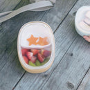 お弁当箱 ボウル 1段 仕切り カップ 容器 入れ物 食器 ふた付き 蓋つき フタ 弁当箱 子供 子ども かわいい キントー kinto 【納期A】【toh-353473】