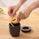 消臭ポット 入れ物 容器 珈琲カス コーヒー おしゃれ インテリア 置き物 キッチン 玄関 靴箱 シューズボックス エントランス 【納期A】【toh-353843】
