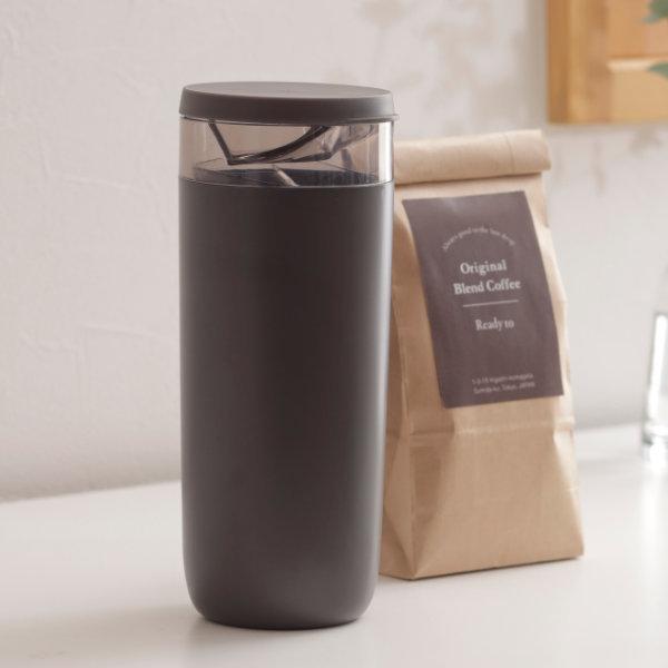 コーヒー粉キャニスター 計量 1杯分 アイデアグッズ 便利グッズ キッチンツール アウトドア カフェ コーヒーグッズ 珈琲 キャニスター おしゃれ 【納期A】【toh-353847】