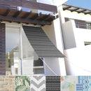 日よけシェード 日よけテント 日よけシート ベランダ 庭 シェード 窓 外側 おしゃれ ロープ 日除け UVカット 紫外線 サンシェード 目隠し オーニングシェード 【納期A】【toh-354957】