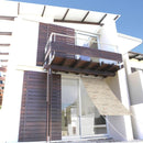 日よけシェード 日よけテント 日よけシート ベランダ 庭 シェード 窓 外側 おしゃれ ロープ 日除け UVカット 紫外線 サンシェード 目隠し オーニングシェード 【納期A】【toh-354957】