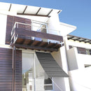 日よけシェード 日よけテント 日よけシート ベランダ 庭 シェード 窓 外側 おしゃれ ロープ 日除け UVカット 紫外線 サンシェード 目隠し オーニングシェード 【納期A】【toh-354957】