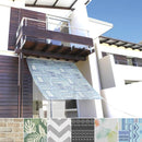 日除け 日よけ シート シェード オーニング サンシェード 目隠し 紫外線カット 透過 ベランダ 庭 シェード 窓 外側 テラス 縁側 玄関 ガーデニング おしゃれ 【納期A】【toh-354958】