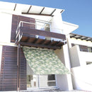 日除け 日よけ シート シェード オーニング サンシェード 目隠し 紫外線カット 透過 ベランダ 庭 シェード 窓 外側 テラス 縁側 玄関 ガーデニング おしゃれ 【納期A】【toh-354958】