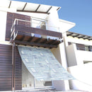 日除けシェード 日除けテント 日除けシート ベランダ 庭 シェード 窓 外側 玄関 ガーデニング おしゃれ ロープ 日除け 日よけ オーニング サンシェード 目隠し 【納期A】【toh-354959】