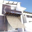 日除けシェード 日除けテント 日除けシート ベランダ 庭 シェード 窓 外側 玄関 ガーデニング おしゃれ ロープ 日除け 日よけ オーニング サンシェード 目隠し 【納期A】【toh-354959】