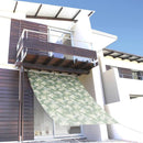 日除けシェード 日除けテント 日除けシート ベランダ 庭 シェード 窓 外側 玄関 ガーデニング おしゃれ ロープ 日除け 日よけ オーニング サンシェード 目隠し 【納期A】【toh-354959】