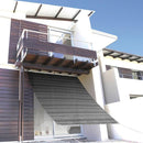 日除けシェード 日除けテント 日除けシート ベランダ 庭 シェード 窓 外側 玄関 ガーデニング おしゃれ ロープ 日除け 日よけ オーニング サンシェード 目隠し 【納期A】【toh-354959】