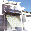 日除けシェード 日除けテント 日除けシート ベランダ 庭 シェード 窓 外側 玄関 ガーデニング おしゃれ ロープ 日除け 日よけ オーニング サンシェード 目隠し 【納期A】【toh-354959】