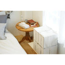 収納ボックス 収納ケース 取っ手付き ダブルファスナー 小物入れ ファブリックケース 衣装ケース リビング アイボリー 白系 グレー ブラウン 茶色 アースカラー 【納期A】【toh-356457】