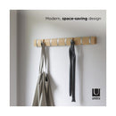 ウォールフック 8連 ウォールハンガー 壁掛け 壁面 スリム おしゃれ スタイリッシュ インテリア 映える 省スペース コンパクト 玄関 リビング 寝室 【納期A】【toh-357926】