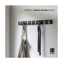 ウォールフック 8連 壁掛け 壁面 スリム おしゃれ スタイリッシュ ウォールハンガー インテリア 映える 省スペース コンパクト 玄関 リビング 寝室 【納期A】【toh-357929】