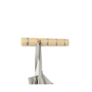 ウォールフック 5連 ウォールハンガー 壁掛け 壁面 スリム おしゃれ スタイリッシュ インテリア 映える 省スペース コンパクト 玄関 リビング 寝室 【納期A】【toh-357932】