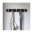 ウォールフック 5連 ウォールハンガー 壁掛け 壁面 スリム おしゃれ スタイリッシュ インテリア 映える 省スペース コンパクト 玄関 リビング 寝室 【納期A】【toh-357932】