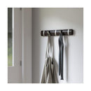 ウォールフック 5連 ウォールハンガー 壁掛け 壁面 スリム おしゃれ スタイリッシュ インテリア 映える 省スペース コンパクト 玄関 リビング 寝室 【納期A】【toh-357932】