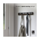 ウォールフック 5連 壁掛け 壁面 スリム ウォールハンガー おしゃれ スタイリッシュ インテリア 映える 省スペース コンパクト 玄関 リビング 寝室 【納期A】【toh-357935】