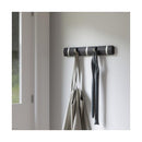 ウォールフック 5連 壁掛け 壁面 スリム ウォールハンガー おしゃれ スタイリッシュ インテリア 映える 省スペース コンパクト 玄関 リビング 寝室 【納期A】【toh-357935】