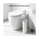 トイレットペーパースタンド トイレットペーパー収納 ラック 自立式 小物置き スタイリッシュ おしゃれ スリム 省スペース コンパクト 天板 トレー 【納期A】【toh-358260】