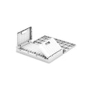 コンテナボックス 収納ケース 折りたたみ 収納ボックス 折り畳み おしゃれ インテリア 小物入れ 直方体 長方形 ホワイト 白 ブラック 黒 倉庫 車庫 45L 【納期A】【toh-358895】