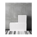 コンテナボックス 収納ケース 折りたたみ 収納ボックス 折り畳み おしゃれ インテリア 小物入れ 直方体 長方形 ホワイト 白 ブラック 黒 倉庫 車庫 45L 【納期A】【toh-358895】