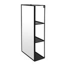 ミラー 鏡 壁掛け ウォールミラー 洗面所 壁面 収納棚 ウォールラック 3段 おしゃれ スタイリッシュ 玄関 リビング オフィス umbra アンブラ 【納期A】【toh-359004】