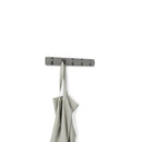 壁フック 収納 ウォールフック 5連 壁掛け 壁面 スリム おしゃれ スタイリッシュ ウォールハンガー インテリア 映える 省スペース コンパクト リビング 寝室 【納期A】【toh-361947】