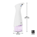 ハンドソープディスペンサー センサー 入れ物 容器 自動 電動 オート 手をかざす 泡ソープディスペンサー 食器用洗剤 北欧 おしゃれ ブランド Umbra アンブラ 【納期A】【toh-361956】