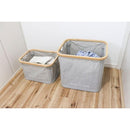 収納ケース 収納ボックス ランドリーバスケット インテリアケース 小物入れ マルチ収納BOX ランドリー 脱衣所 洗面所 おしゃれ ムーミン MOOMIN ナチュラル 【納期A】【toh-367809】