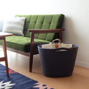 ロープバスケット 収納 ボックス かばん 籠 カゴ バスケット おしゃれ インテリア 小物入れ リビング ダイニング 持ち手 北欧 ナチュラル カントリー 【納期A】【toh-370203】