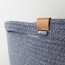 ロープバスケット 収納 ボックス かばん 籠 カゴ バスケット おしゃれ インテリア 小物入れ リビング ダイニング 持ち手 北欧 ナチュラル カントリー 【納期A】【toh-370203】