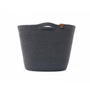 ロープバスケット 収納 ボックス かばん 籠 カゴ バスケット おしゃれ インテリア 小物入れ リビング ダイニング 持ち手 北欧 ナチュラル カントリー 【納期A】【toh-370203】