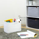 ロープバスケット 収納ボックス カバン マルチボックス 籠 カゴ バスケット おしゃれ インテリア 小物入れ リビング ダイニング 北欧 ナチュラル カントリー 【納期A】【toh-370206】