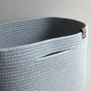 ロープバスケット 収納ボックス カバン マルチボックス 籠 カゴ バスケット おしゃれ インテリア 小物入れ リビング ダイニング 北欧 ナチュラル カントリー 【納期A】【toh-370206】