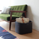 ロープバスケット 収納ボックス カバン マルチボックス 籠 カゴ バスケット おしゃれ インテリア 小物入れ リビング ダイニング 北欧 ナチュラル カントリー 【納期A】【toh-370206】