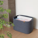 ロープバスケット 収納ボックス カバン マルチボックス 籠 カゴ バスケット おしゃれ インテリア 小物入れ リビング ダイニング 北欧 ナチュラル カントリー 【納期A】【toh-370206】