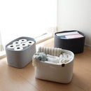 ロープバスケット 収納ボックス カバン マルチボックス 籠 カゴ バスケット おしゃれ インテリア 小物入れ リビング ダイニング 北欧 ナチュラル カントリー 【納期A】【toh-370206】