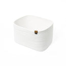 ロープバスケット 収納ボックス カバン マルチボックス 籠 カゴ バスケット おしゃれ インテリア 小物入れ リビング ダイニング 北欧 ナチュラル カントリー 【納期A】【toh-370206】