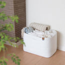 ロープバスケット 収納ボックス カバン マルチボックス 籠 カゴ バスケット おしゃれ インテリア 小物入れ リビング ダイニング 北欧 ナチュラル カントリー 【納期A】【toh-370206】