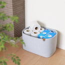 ロープバスケット 収納ボックス カバン マルチボックス 籠 カゴ バスケット おしゃれ インテリア 小物入れ リビング ダイニング 北欧 ナチュラル カントリー 【納期A】【toh-370206】