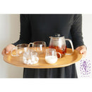 トレイ お盆 45cm トレー 木製 楕円形 食器 天然木 ナチュラル おしゃれ カントリー調 カフェ風 北欧 インテリア キントー kinto 【納期A】【toh-375108】