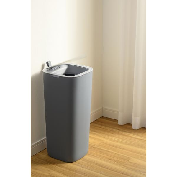 ゴミ箱 30L おしゃれ センサー付き ごみ箱 自動開閉 ふた フタ 蓋 センサー式 電池式 スタイリッシュ スリム ダストボックス ホワイト 白 グレー ブルー 青 EKO 【納期A】【toh-375109】