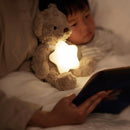 えほんライト 照明 ライト 絵本ライト かわいい S483W シリコン素材 安心 安全 子供用 子ども用 読み聞かせ おやすみ前 子ども部屋 子供部屋 ぬいぐるみ別売り 【納期A】【toh-375839】