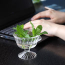 ガラス容器 水耕栽培 野菜 植物 花瓶 カップ フラワーベース インテリアグリーン 観葉植物 家庭菜園 キッチン プランター リサイクル 再生野菜 へた 根っこ 【納期A】【toh-377422】