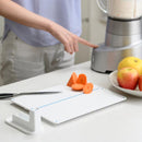 まな板 折りたたみ 抗菌 プラスチック製 折り畳み 真名板 俎板 水切り スタンド付き 滑り止め すべり止め 省スペース コンパクト 収納 食洗機対応 メーカー EKO 【納期A】【toh-379217】