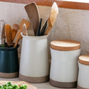 カトラリー立て キッチンツールスタンド カトラリーラック カトラリースタンド 入れ物 収納 食器 ツールスタンド おしゃれ 磁器 日本製 キントー kinto 【納期A】【toh-380676】