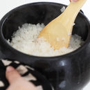 土鍋 炊飯鍋 ご飯鍋 3合炊き しゃもじ付き 萬古焼 陶器 ガス火対応 直火対応 おしゃれ かわいい 和風 昔ながら モダン デザイン 日本製 【納期A】【toh-382681】