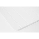 バスマット 珪藻土 速乾 おしゃれ 北欧 ホワイト 白 ブルー 青 石綿 アスベスト 不使用 安全 安心 格子柄 シンプル デザイン 60×40cm 【納期A】【toh-383118】