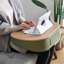 テーブルクッション 天板 木目 おしゃれ 北欧 クッション ウレタン 膝置き ひざ掛け 簡易デスク テーブル タイピンク ノートパソコン タブレット 使いやすい 【納期A】【toh-385190】